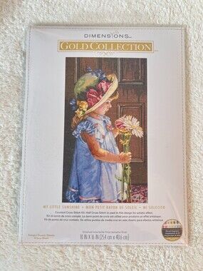 NEW Dimensions Gold Collection My Little Sunshine #35259 Cross Stitch Kit